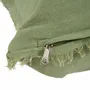 Fabric cushions - The Minty Fresh Cushion Cover - Green - BAZAR BIZAR LIVING