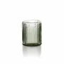 Glass - The Ribbed Tumbler - Charcoal - BAZAR BIZAR LIVING