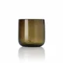 Candlesticks and candle holders - The Éclat Cognac Candle Holder - Smoky Brown - BAZAR BIZAR LIVING