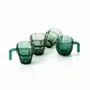 Glass - The Stack-a-Cactus Glasses - Green - Set of 4 - BAZAR BIZAR LIVING