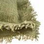 Fabric cushions - The Jungle Fringe Cushion Cover - Green - BAZAR BIZAR LIVING