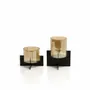 Candlesticks and candle holders - The Hurricane X - Black - Low - BAZAR BIZAR LIVING