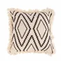 Coussins textile - La Housse de Coussin Sahara Diamond - Noir Naturel - BAZAR BIZAR LIVING