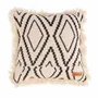 Coussins textile - La Housse de Coussin Sahara Diamond - Noir Naturel - BAZAR BIZAR LIVING