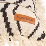 Coussins textile - La Housse de Coussin Sahara Diamond - Noir Naturel - BAZAR BIZAR LIVING