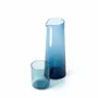 Glass - The Azure Carafe - Blue - BAZAR BIZAR LIVING