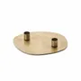 Candlesticks and candle holders - The Glowpad Candle Holder - Gold - M - BAZAR BIZAR LIVING