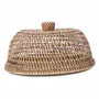Laundry baskets - The Rattan Food Cover - Natural Brown - L - BAZAR BIZAR LIVING