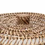 Laundry baskets - The Rattan Food Cover - Natural Brown - L - BAZAR BIZAR LIVING
