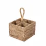Paniers à linge - Le Porte-Couverts en Rotin N°4 - Brun Naturel - BAZAR BIZAR LIVING