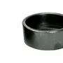 Platter and bowls - The Burned Cylinder Dish - Black - S - BAZAR BIZAR LIVING