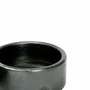 Platter and bowls - The Burned Cylinder Dish - Black - S - BAZAR BIZAR LIVING