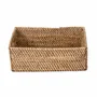 Laundry baskets - The Rattan Storage Keeper - Natural Brown - BAZAR BIZAR LIVING