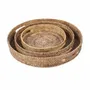 Laundry baskets - The Carry-All Trays - Natural Brown - L - BAZAR BIZAR LIVING