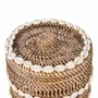 Paniers à linge - Le Panier de Rangement Shell - Brun Naturel - BAZAR BIZAR LIVING