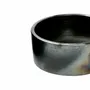 Platter and bowls - The Burned Cylinder Dish - Black - M - BAZAR BIZAR LIVING