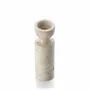 Candlesticks and candle holders - The Travertine Hourglass Candle Holder - Beige - M - BAZAR BIZAR LIVING