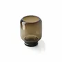 Vases - The Smoky Cube Vase - Brown - S - BAZAR BIZAR LIVING