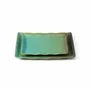 Everyday plates - The Lagoon Square Plate - L - BAZAR BIZAR LIVING