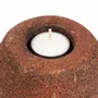 Candlesticks and candle holders - The Cavestone Candle Holder - Terracotta - BAZAR BIZAR LIVING