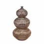 Ceiling lights - The Desert Gourd Pendant - Dark Walnut - L - BAZAR BIZAR LIVING