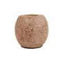Candlesticks and candle holders - The Cavestone Candle Holder - Brown - BAZAR BIZAR LIVING