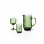 Glass - The Moss Ripple Pitcher - Green - BAZAR BIZAR LIVING