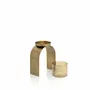 Candlesticks and candle holders - The Bow Glow T-light Holder - Gold - SET/2 - BAZAR BIZAR LIVING