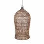 Ceiling lights - The Woven Bell Pendant - Dark Walnut - XL - BAZAR BIZAR LIVING