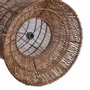 Ceiling lights - The Woven Bell Pendant - Dark Walnut - XL - BAZAR BIZAR LIVING
