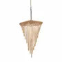 Ceiling lights - The Wooden Bead Chandelier - Natural - L - BAZAR BIZAR LIVING