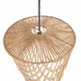 Ceiling lights - The Wooden Bead Chandelier - Natural - L - BAZAR BIZAR LIVING