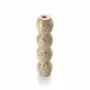 Bougeoirs et photophores  - Le Bougeoir Travertine Totem Taper - Beige - L - BAZAR BIZAR LIVING