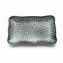 Everyday plates - The Lotus Ice Rectangular Plate - Grey Brown - L - BAZAR BIZAR LIVING