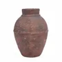 Vases - The Amphora Rustica Vase - Burgundy - M - BAZAR BIZAR LIVING