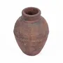 Vases - The Amphora Rustica Vase - Burgundy - M - BAZAR BIZAR LIVING