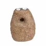 Candlesticks and candle holders - The Terra Totem Candle Holder - Brown - BAZAR BIZAR LIVING