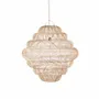 Ceiling lights - The Aurora Puff Pendant - Natural - XL - BAZAR BIZAR LIVING