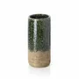 Vases - The Moss Cylinder Vase - Concrete Green - L - BAZAR BIZAR LIVING