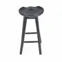 Stools - The Tala Bar Stool - Black - BAZAR BIZAR LIVING