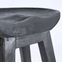 Stools - The Tala Bar Stool - Black - BAZAR BIZAR LIVING