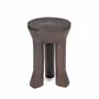 Autres tables  - La Table d’Appoint Java Tripod - Noyer Foncé - BAZAR BIZAR LIVING