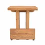 Stools - The Suku Block Stool - Natural - BAZAR BIZAR LIVING