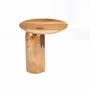 Autres tables  - La Table D’Appoint Mango Drum - Naturelle - BAZAR BIZAR LIVING