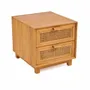 Night tables - The Harmony Nightstand - Natural - BAZAR BIZAR LIVING