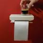 Accessoires à fixer - Porte papier toilette avec tablette - EDONE.PARIS