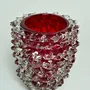 Vases - Mini Spike Red - WAVE MURANO GLASS