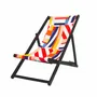 Outdoor decorative accessories - Pondicherry cushion, sun lounger and deckchair - HAOMY