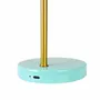 Lampes de table - Lampe de table rechargeable Ocean Mini LED Curry/Turquoise - DYBERG LARSEN