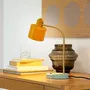 Table lamps - Ocean table lamp curry/turquoise flex - DYBERG LARSEN